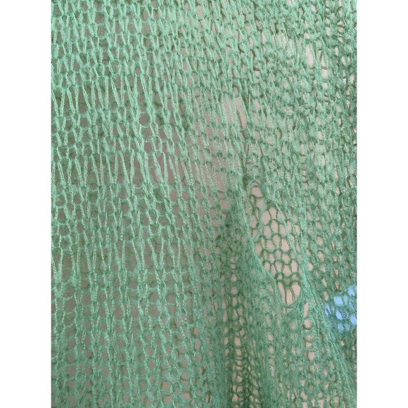 Wildfox White Label Lost Open Mermaid Knit Sweater Grass Stain XS - Picture 4 of 5